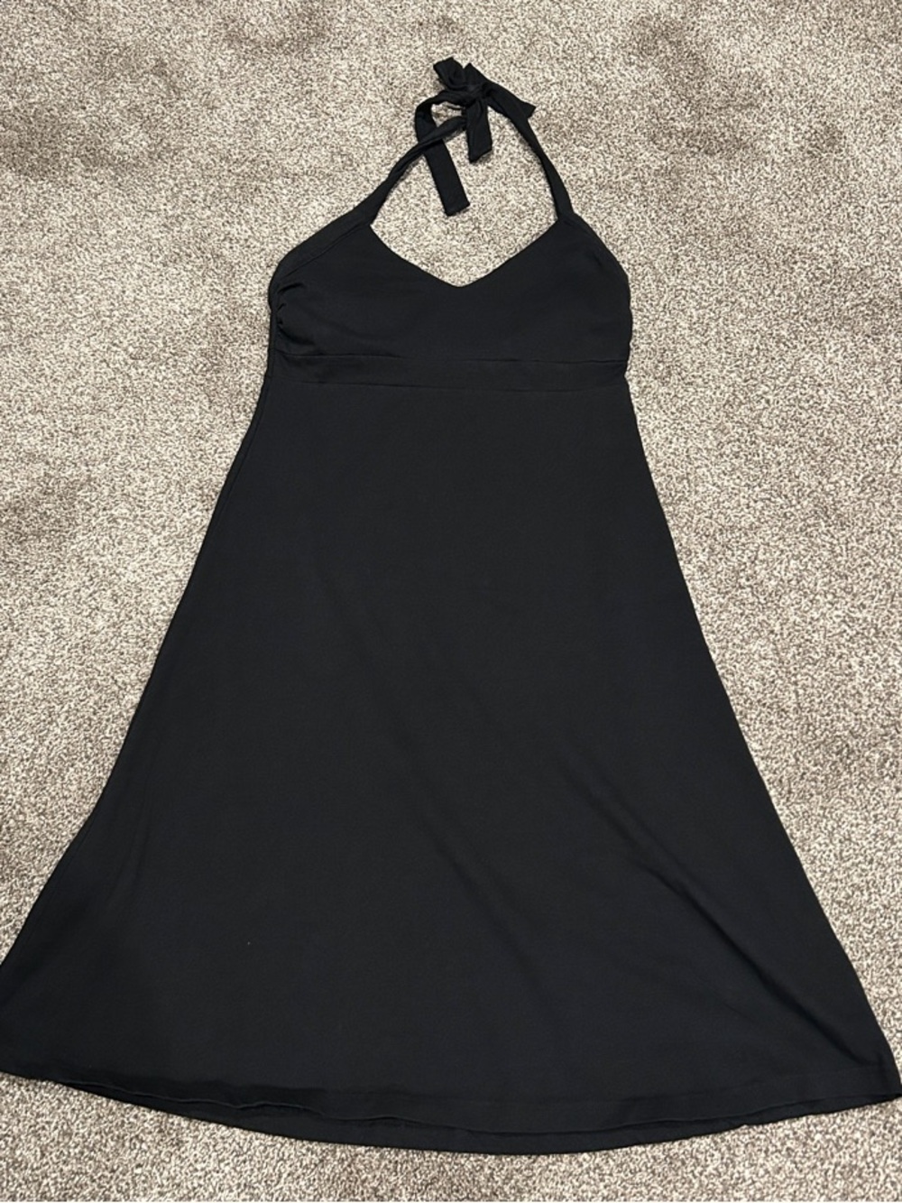 Patagonia Black Halter A-Line Dress